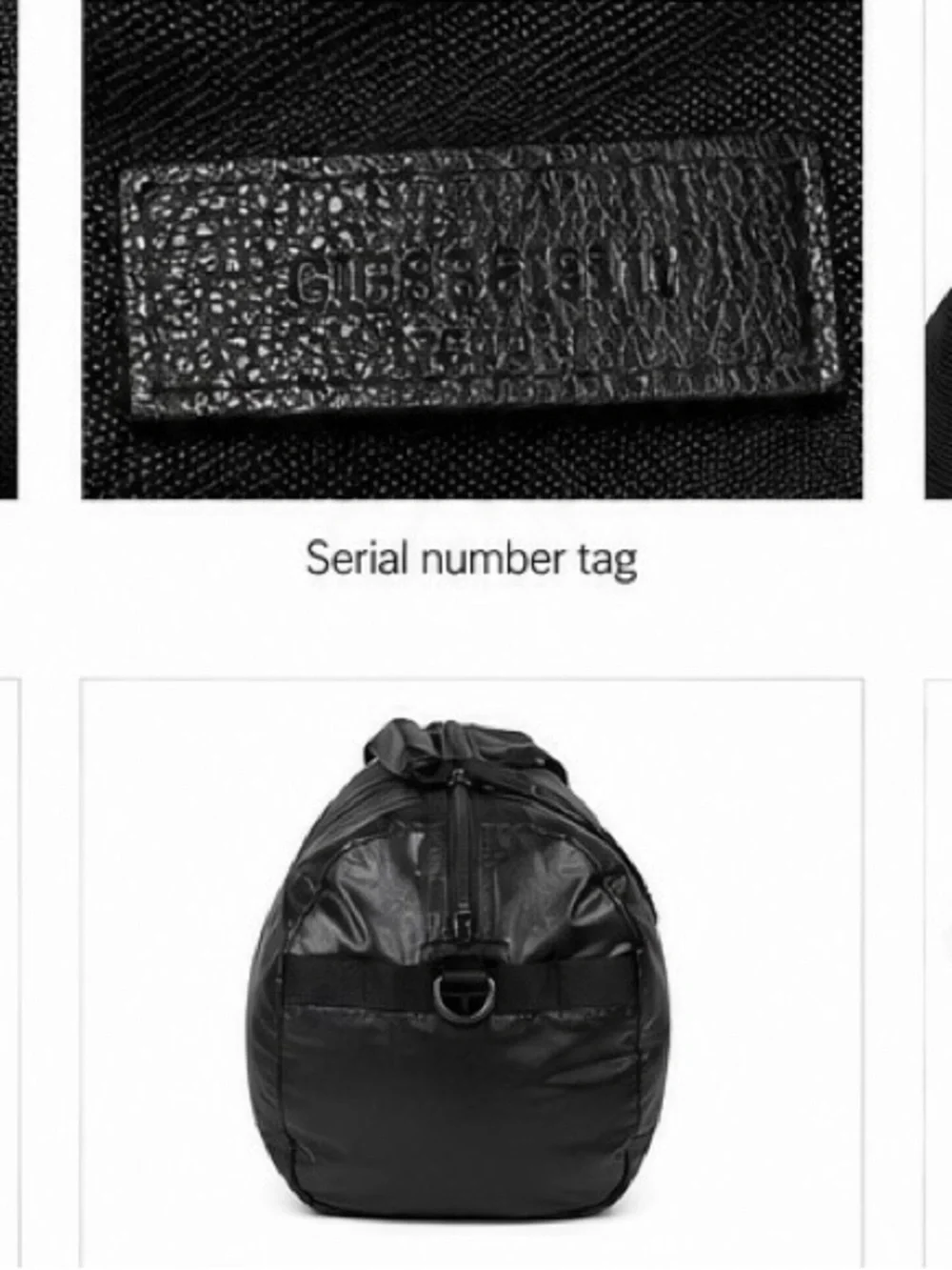 SAINT LAURENT NUXX DUFFEL BAG